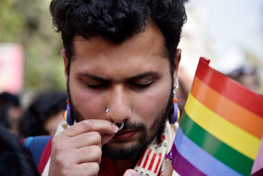 QUEER PRIDE WALK. GUWAHATI, ASSAM, INDIA.