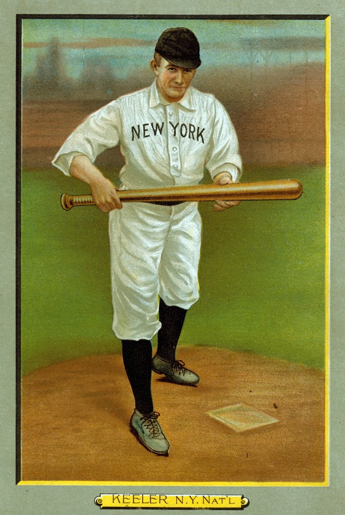 WILLIE KEELER, NEW YORK GIANTS, BASEBALL CARD