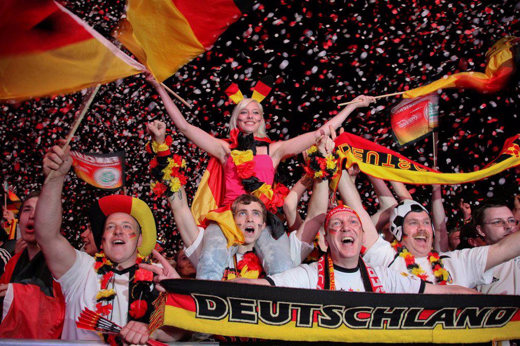 FANFEST DURING THE EURO 2012 FOOTBALL CHAMPIONSHIPS DURING THE MATCH GERMANY VS. THE NETHERLANDS