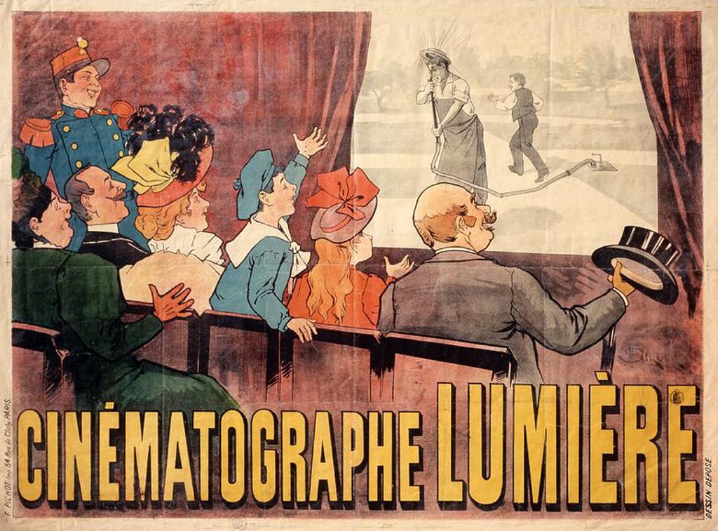 TABLES TURNED ON THE GARDENER (1895) -ORIGINAL TITLE: L' ARROSEUR ARROSE-, DIRECTED BY LOUIS LUMIERE